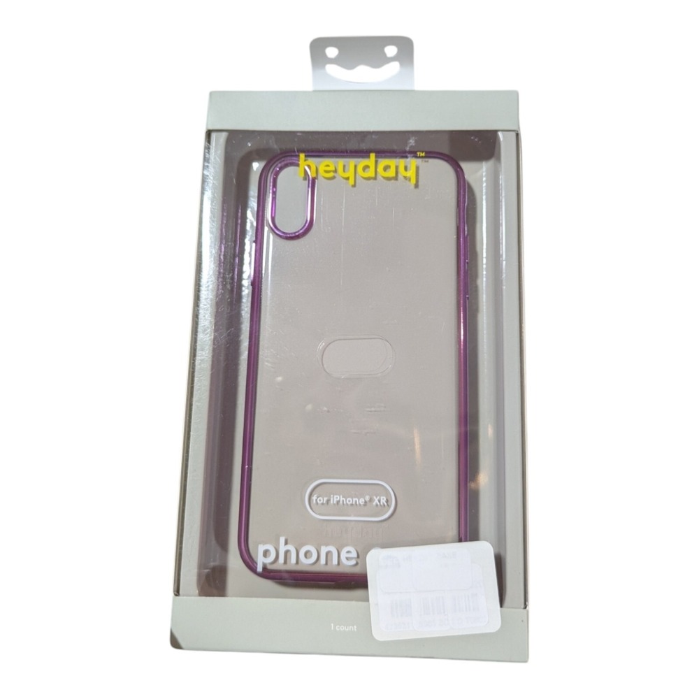 L2. heyday Phone Case For Apple iPhone XR‎ - Clear/Pink Bumper